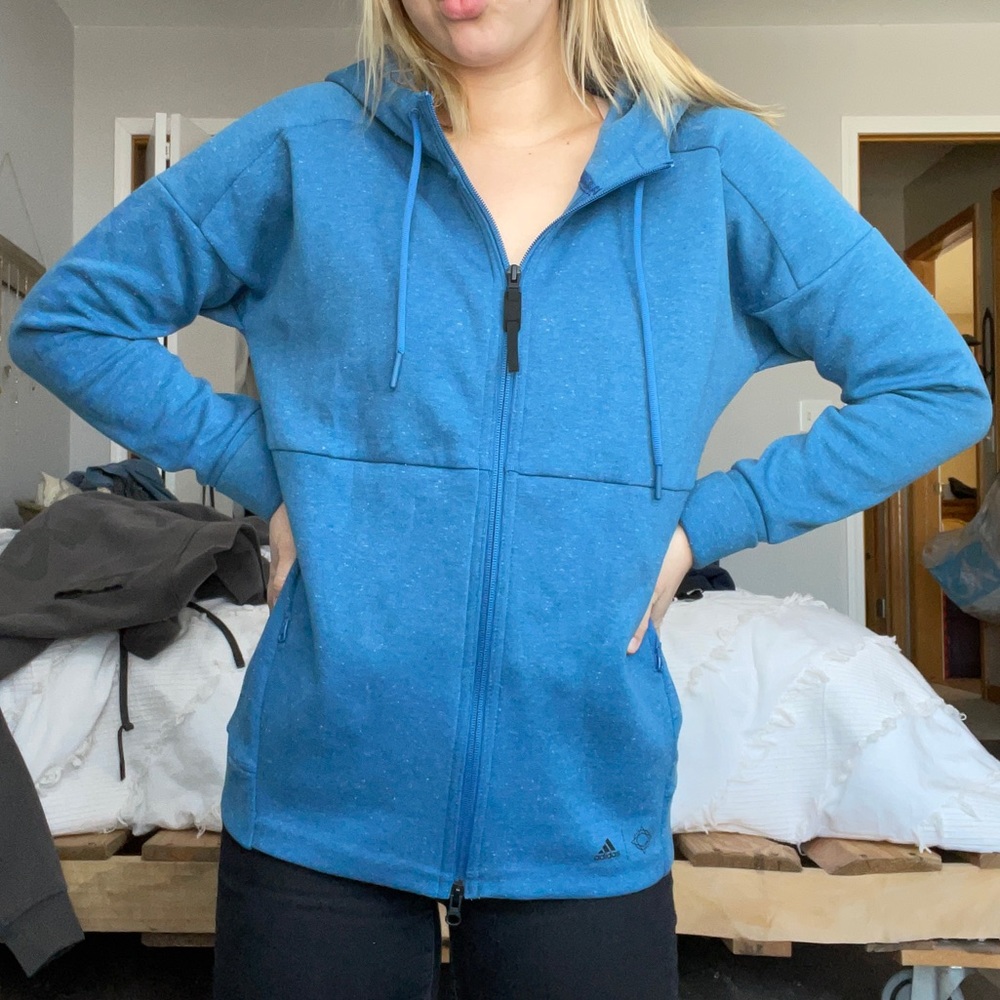 adidas zip up